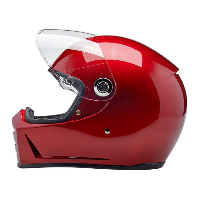 Biltwell Lane Splitter helmet cherry red