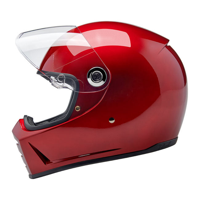 Biltwell Lane Splitter helmet cherry red
