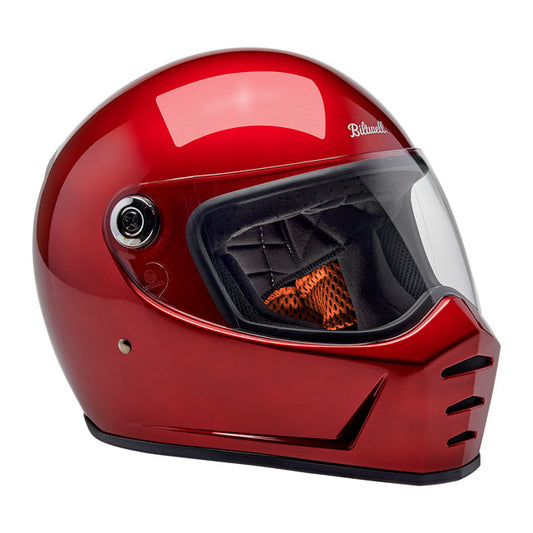Biltwell Lane Splitter helmet cherry red