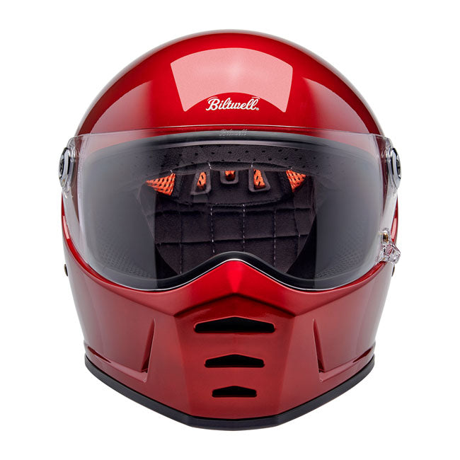 Biltwell Lane Splitter Helmet cherry red - Helmets Full Face at Pedro’s Parts