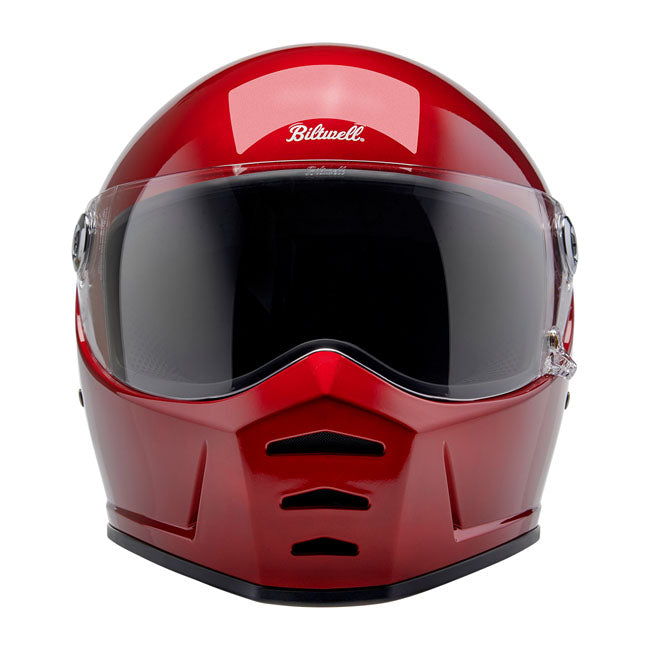 Biltwell Lane Splitter helmet cherry red