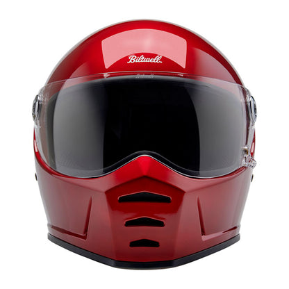 Biltwell Lane Splitter helmet cherry red