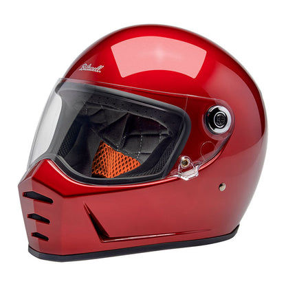 Biltwell Lane Splitter helmet cherry red