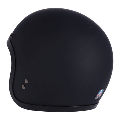 13 1/2 Skull bucket helmet matt black