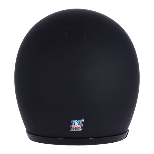 13 1/2 Skull bucket helmet matt black