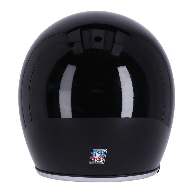 13 1/2 Skull bucket helmet black