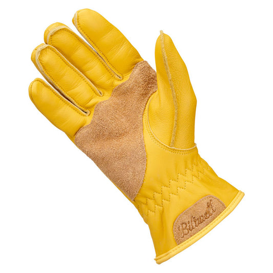 Biltwell Work Gloves 2.0 gold from Biltwell at Pedro’s Parts