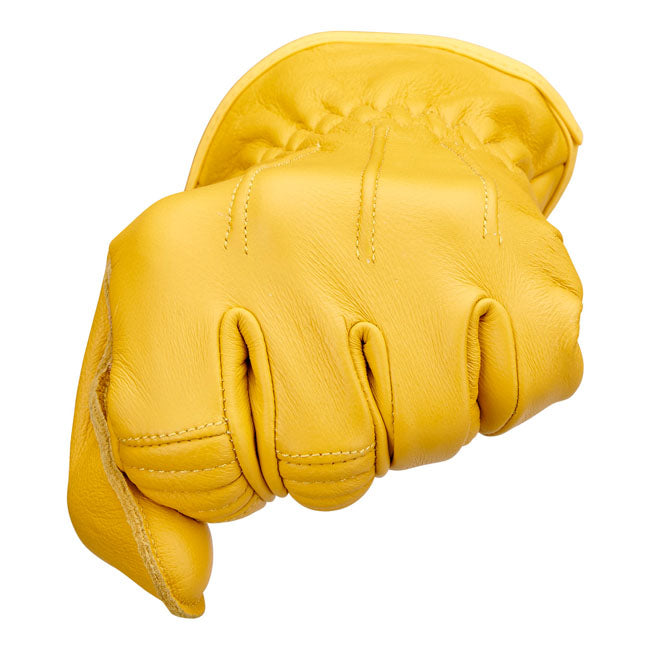 Biltwell Work Gloves 2.0 gold from Biltwell at Pedro’s Parts