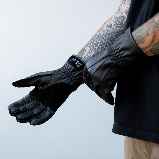 Biltwell Work Gloves 2.0 black from Biltwell at Pedro’s Parts