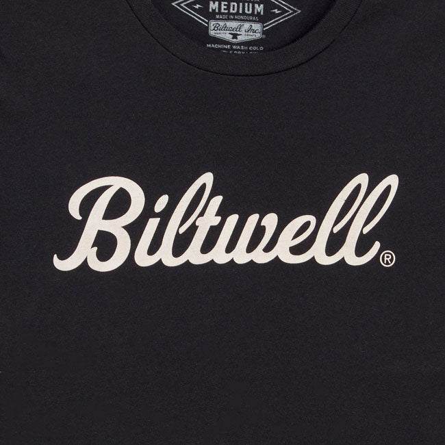 Biltwell Script female T-Shirt from Biltwell at Pedro’s Parts
