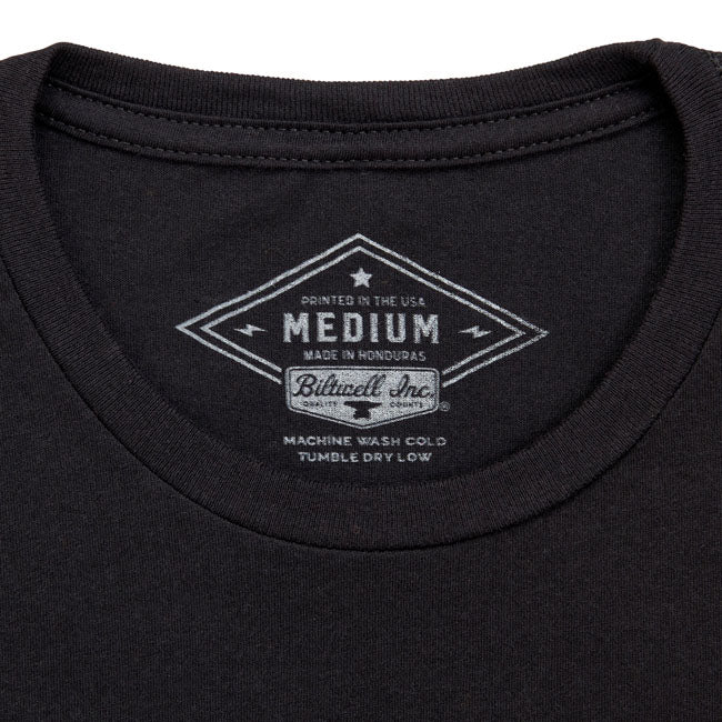 Biltwell Script female T-Shirt from Biltwell at Pedro’s Parts