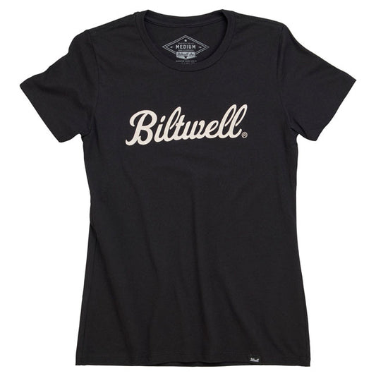 Biltwell Script female T-Shirt from Biltwell at Pedro’s Parts
