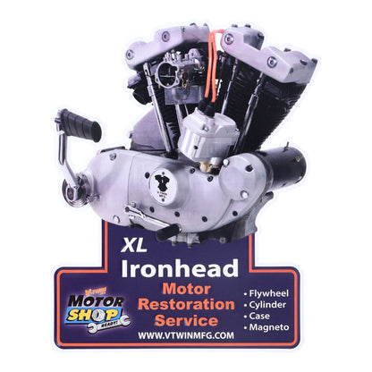 V-Twin Mfg, Motor Plaque V-Twin Engine Models