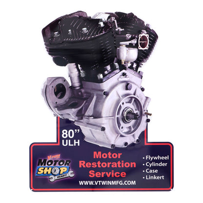 V-Twin Mfg, Motor Plaque V-Twin Engine Models