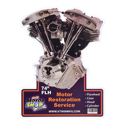 V-Twin Mfg, Motor Plaque V-Twin Engine Models