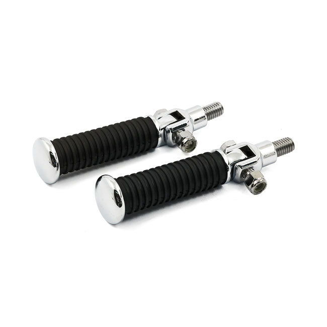 Stud Kit, Passenger Foot Pegs. Chrome