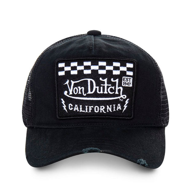 Von Dutch Heritage Cap Square Patch Racer/black