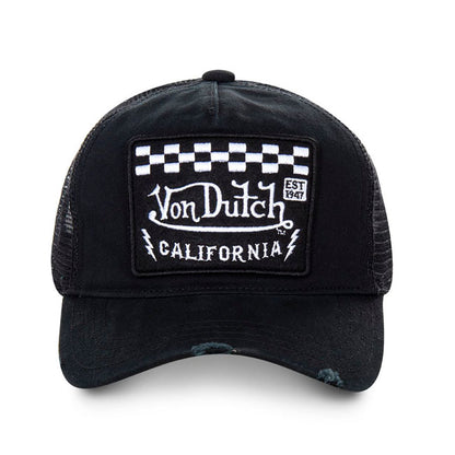 Von Dutch Heritage Cap Square Patch Racer/black