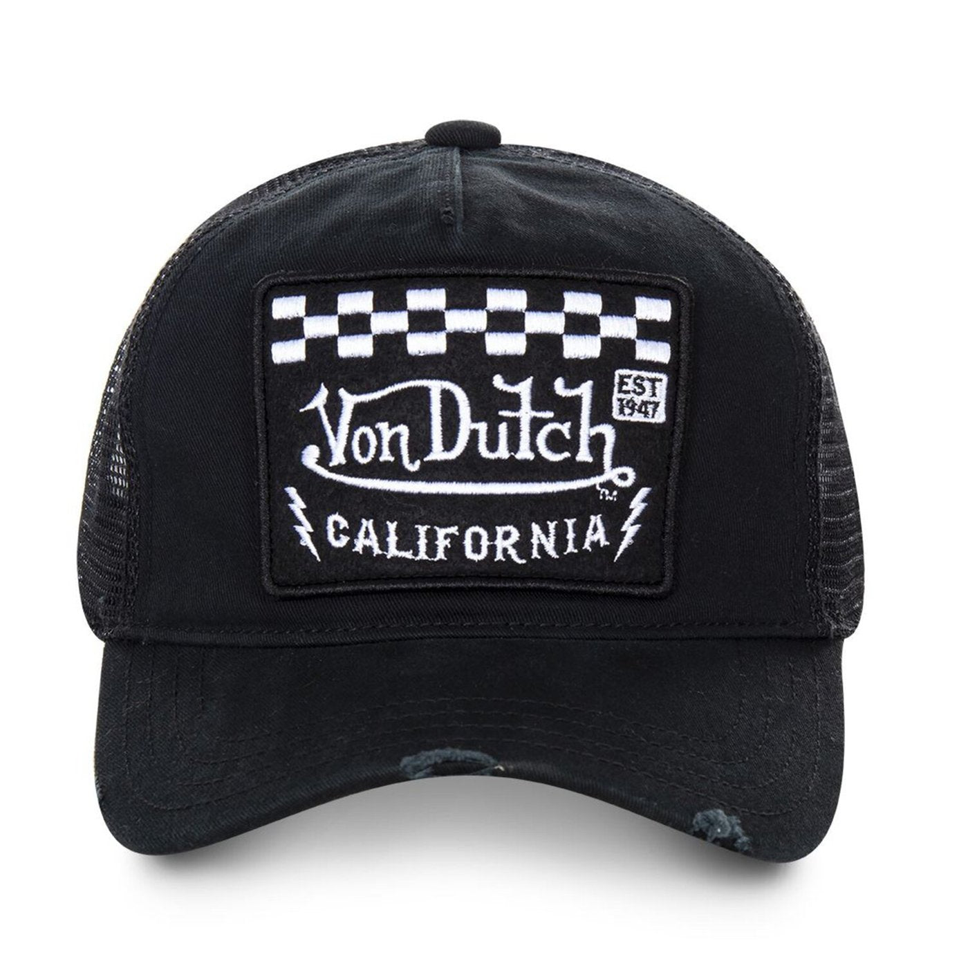 Von Dutch Heritage cap square patch racer/black