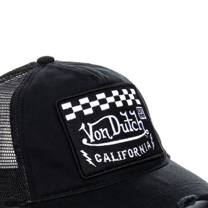 Von Dutch Heritage cap square patch racer/black