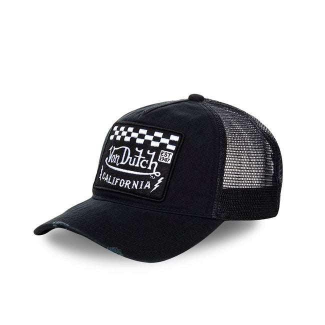 Von Dutch Heritage Cap Square Patch Racer/black
