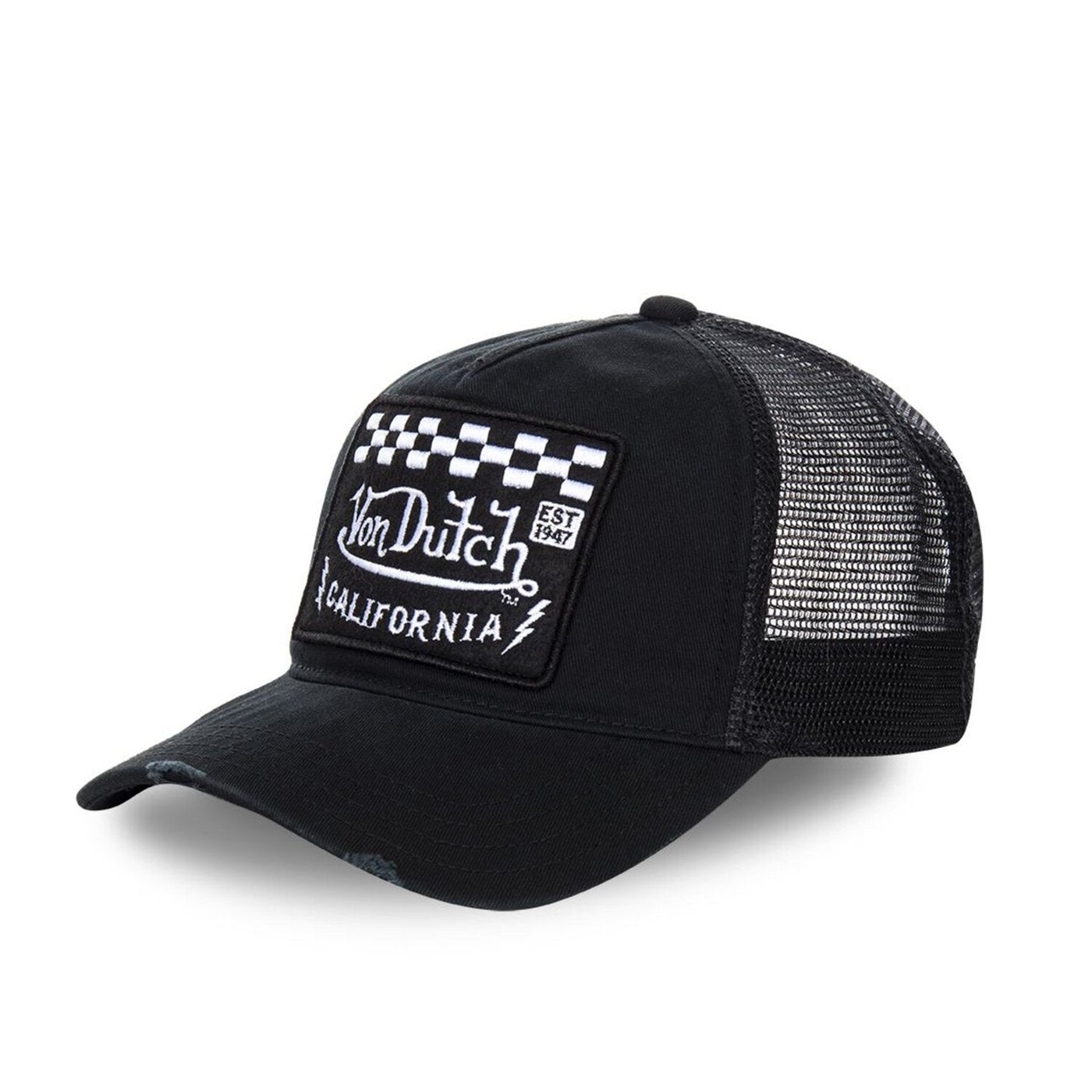 Von Dutch Heritage cap square patch racer/black