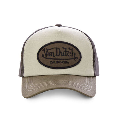 Von Dutch Permament Cap 3-coloured Marron 1