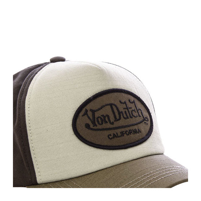 Von Dutch Permament Cap 3-coloured Marron 1