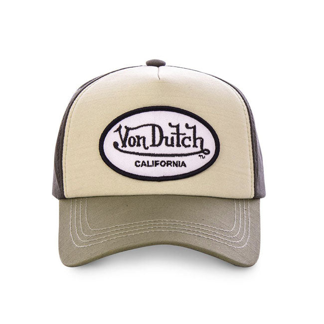 Von Dutch Permament Cap 3 Coloured Marron 2