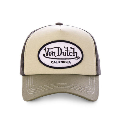 Von Dutch Permament Cap 3 Coloured Marron 2