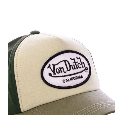 Von Dutch Permament Cap 3 Coloured Marron 2