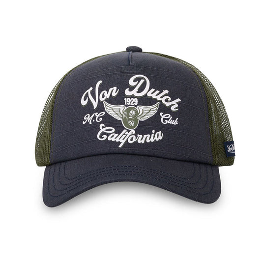 Von Dutch Heritage-Trucker Crew cap denim/grey