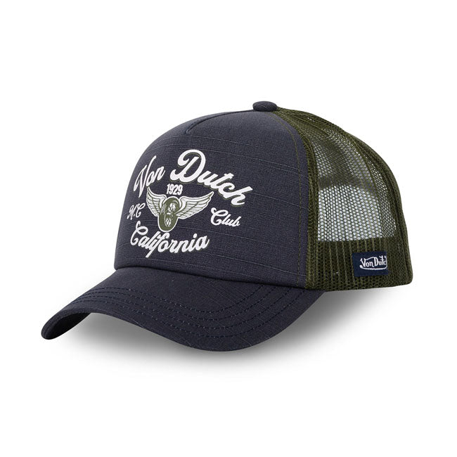 Von Dutch Heritage-Trucker Crew cap denim/grey