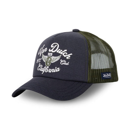 Von Dutch Heritage-Trucker Crew cap denim/grey