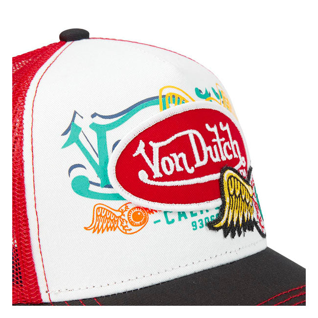 Von Dutch Lifestyle Cap Flying Eye Red