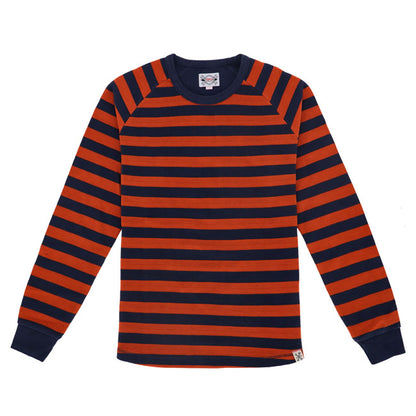 13 1/2 Waffle Jersey Orange/Navy