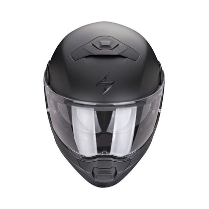 Scorpion EXO-930 Evo Helmet Pearl Black Matte - motorcycle helmets at Pedro's Parts