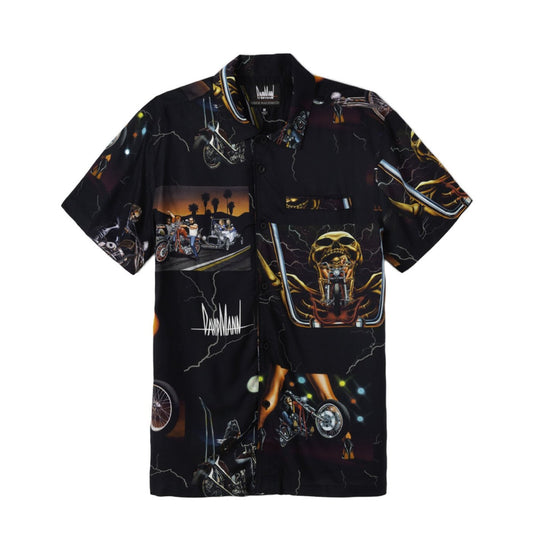 Loser Machine David mann collage shirt black - XL