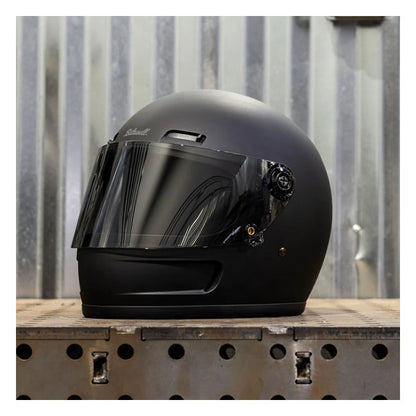 Biltwell Gringo / S / SV 22.06 Shield - Light Smoke - Helmet Visors at Pedro’s Parts