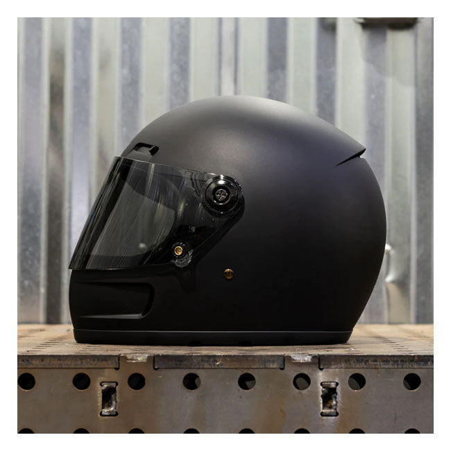 Biltwell Gringo / S / SV 22.06 Shield - Light Smoke - Helmet Visors at Pedro’s Parts