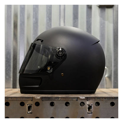 Biltwell Gringo / S / SV 22.06 Shield - Light Smoke - Helmet Visors at Pedro’s Parts