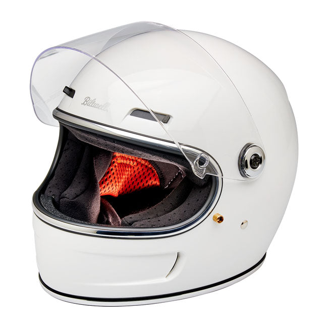 Biltwell Gringo / S / SV 22.06 Shield - Clear - Helmet Visors at Pedro’s Parts