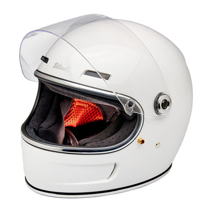 Biltwell Gringo / S / SV 22.06 Shield - Clear - Helmet Visors at Pedro’s Parts