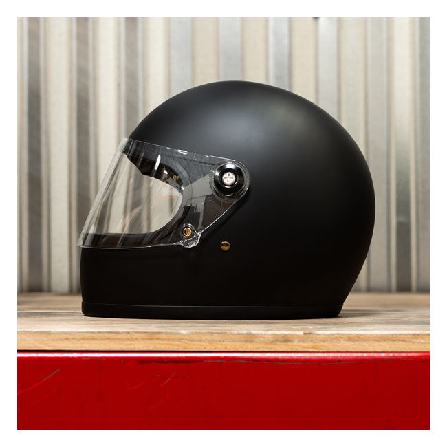 Biltwell Gringo / S / SV 22.06 Shield - Clear - Helmet Visors at Pedro’s Parts