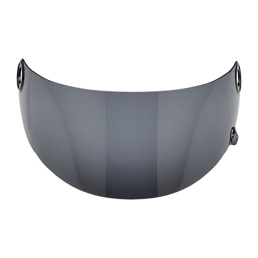 Biltwell Gringo / S / SV 22.06 Shield - Dark Smoke - Helmet Visors at Pedro’s Parts