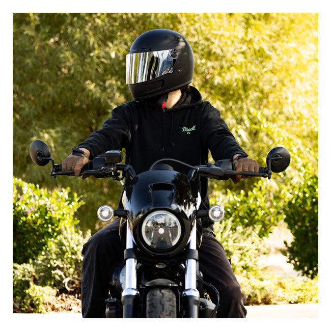 Biltwell Gringo / S / SV 22.06 Shield - Chrome Mirror - Helmet Visors at Pedro’s Parts