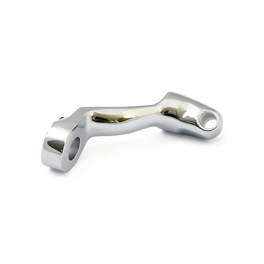 XL Sportster Rider Foot Peg Bracket, Left. Chrome