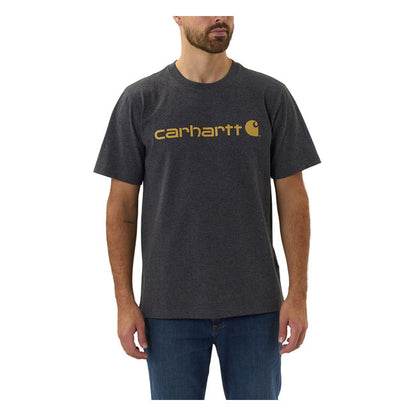 Carhartt Core Logo T-Shirt Carbon Heather - Carhartt product image 2