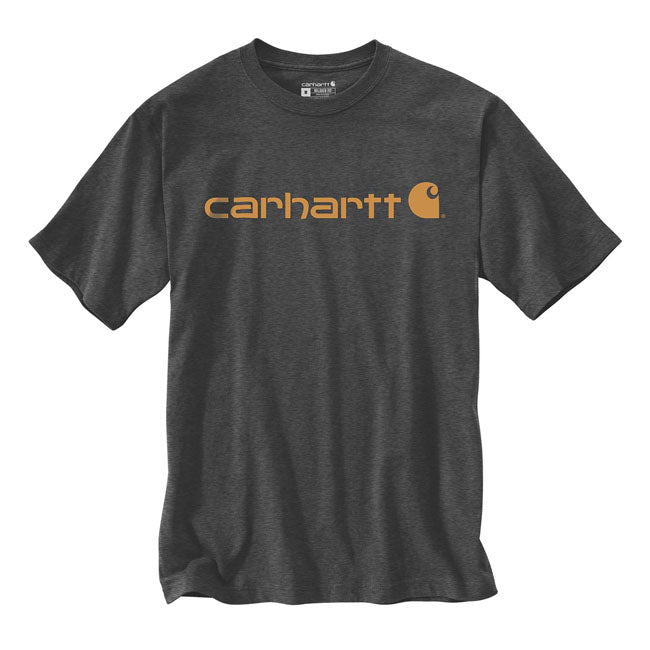 Carhartt Core Logo T-Shirt Carbon Heather - Carhartt product image