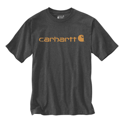 Carhartt Core Logo T-Shirt Carbon Heather - Carhartt product image